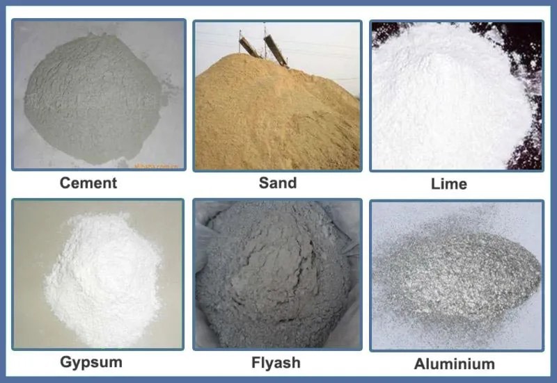 What Is The Common AAC Block Raw Material Ratio? CNBM