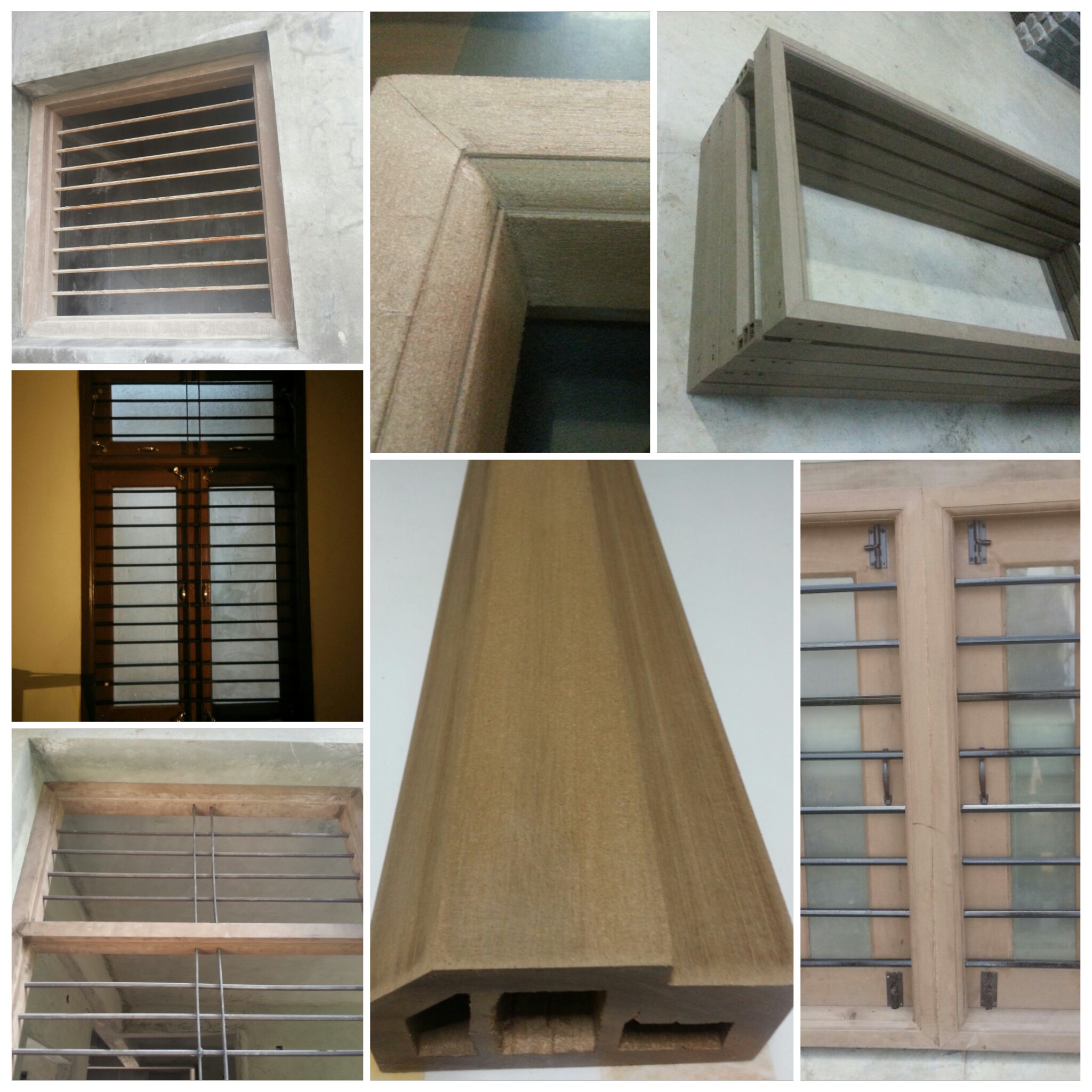 WPC Doors & Frames Building Materials in Trivandrum Aluminium