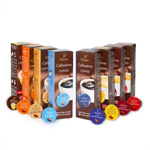 Tchibo Cafissimo Capsules all the flavours and blends Adems Inc Ltd