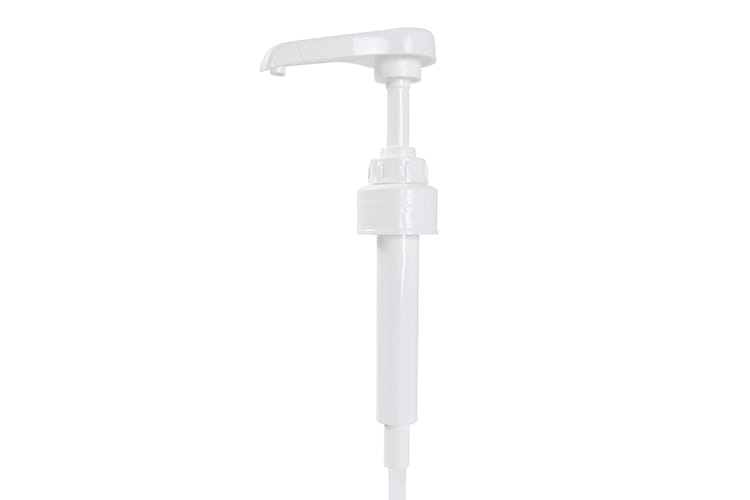 Adems syrup pumps for William fox syrups, Monin Glass bottle and