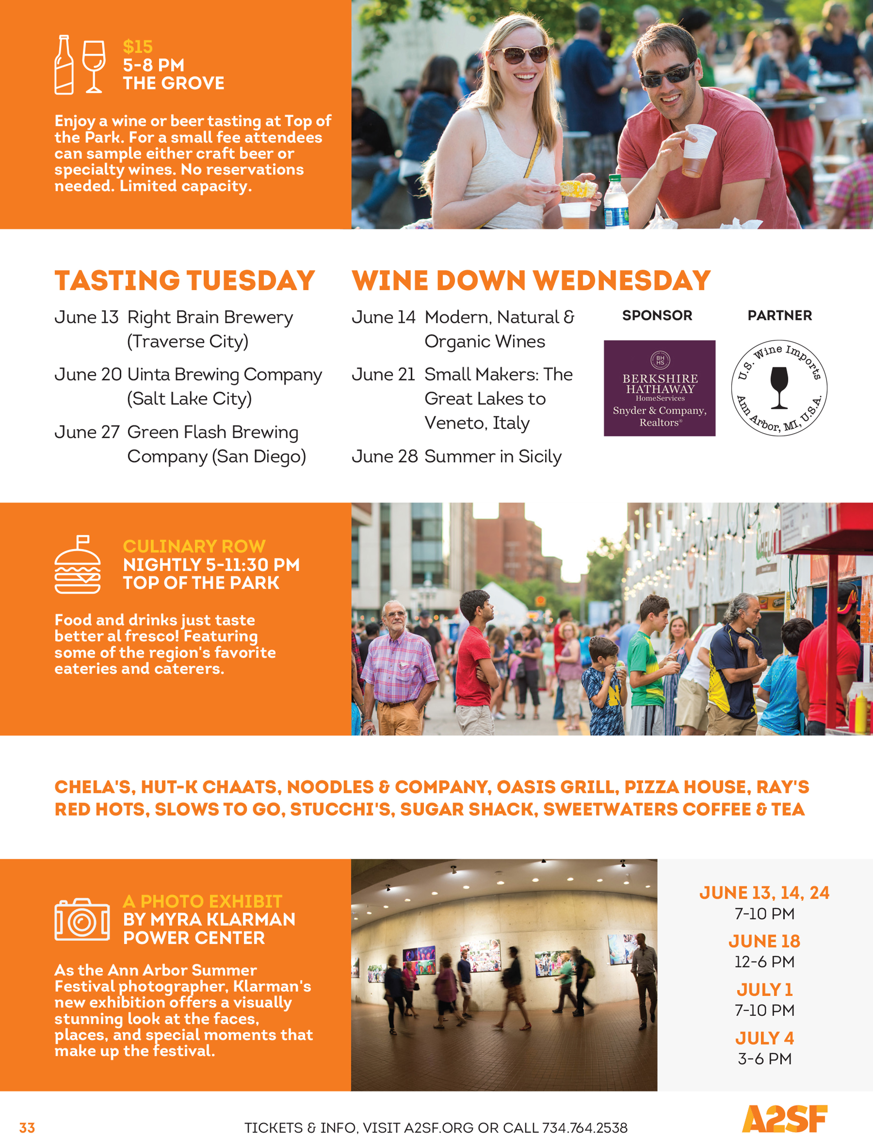 2017 Ann Arbor Summer Festival Program Ann Arbor District Library