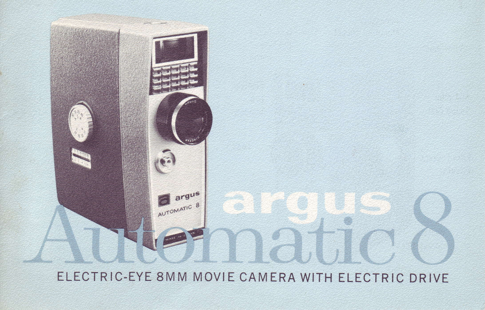 Argus Automatic 8 Instruction Manual Ann Arbor District Library