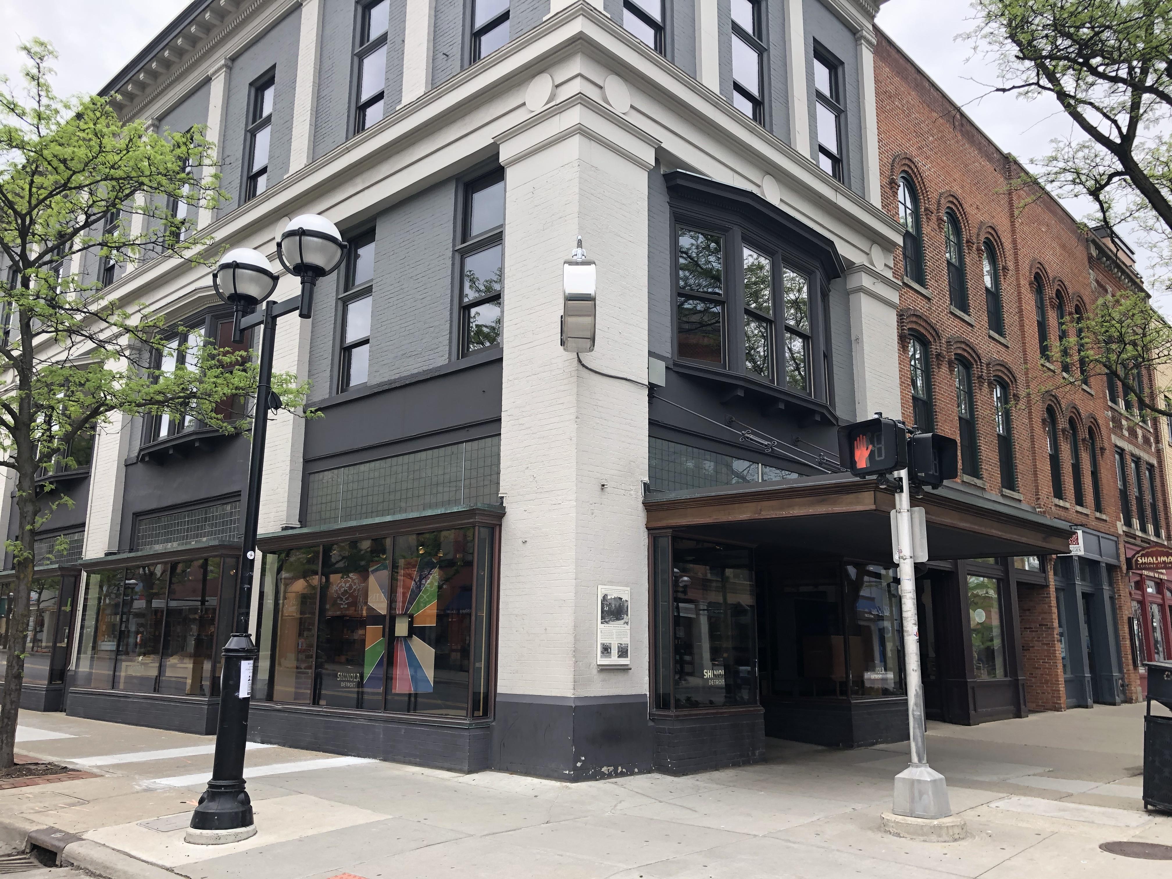 Shinola Ann Arbor Store, Southeast Corner of Liberty St and Main St