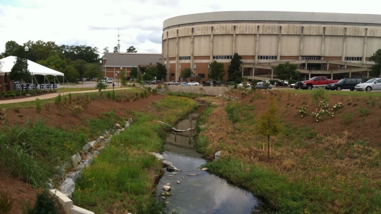 WRC Tours of Parkerson Mill Creek Enlighten Students Auburn University Water Resources Center