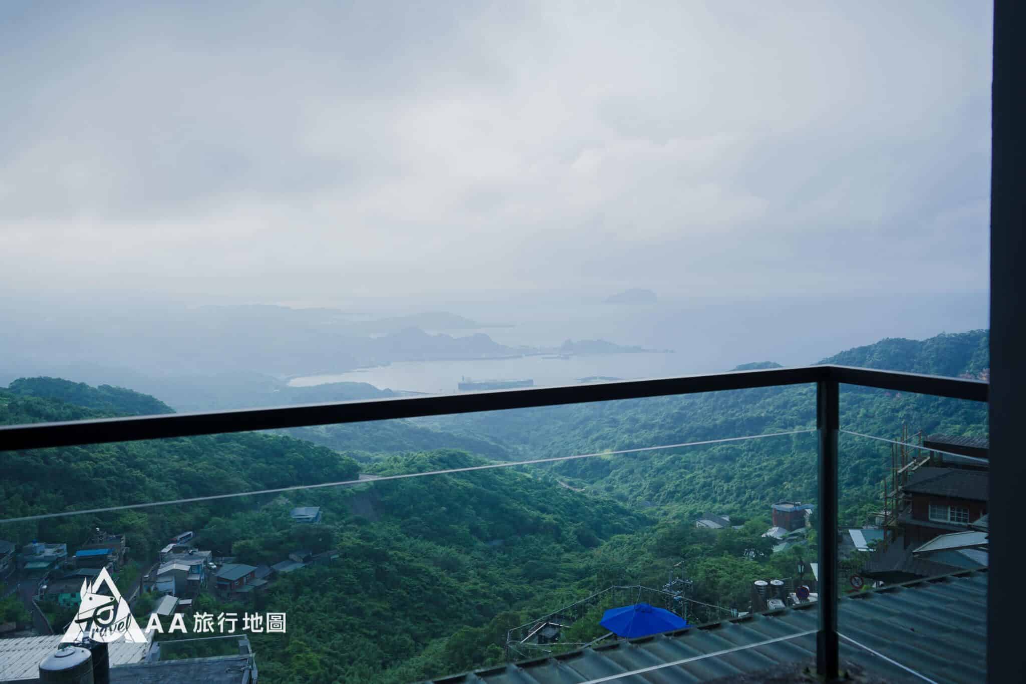 The view from the balcony