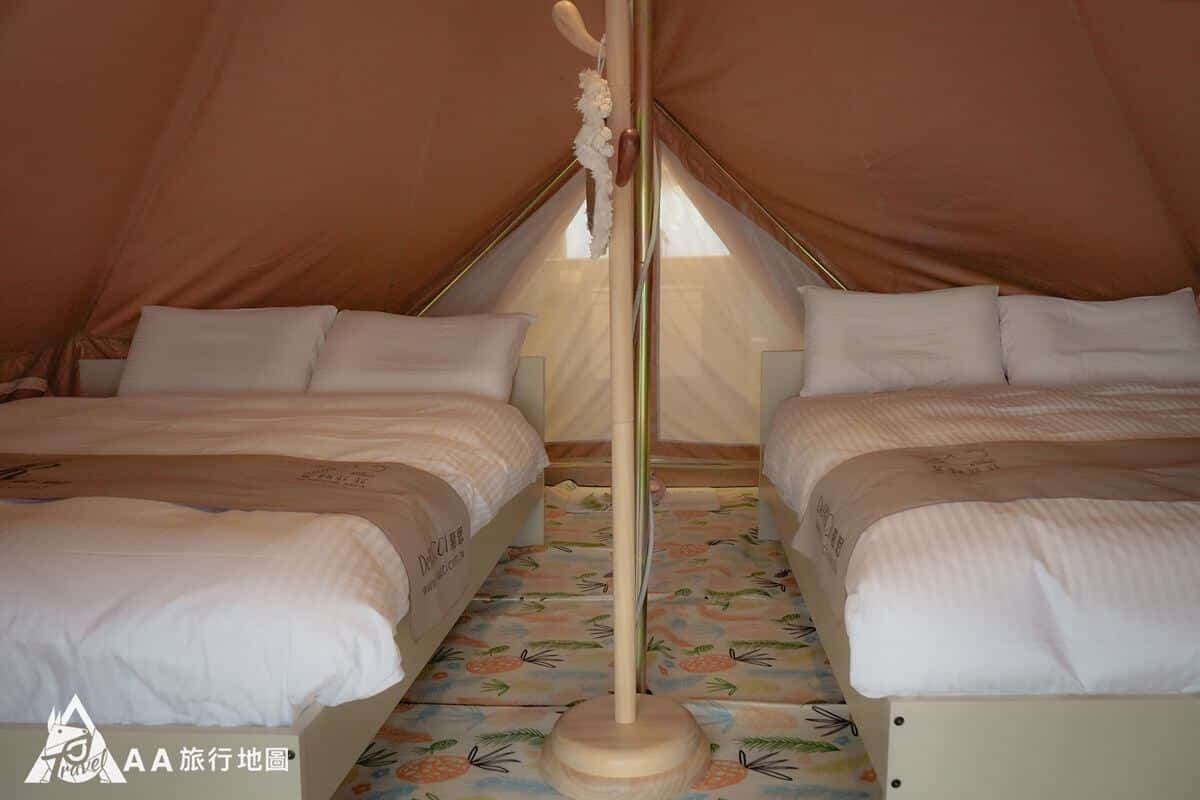 two double beds