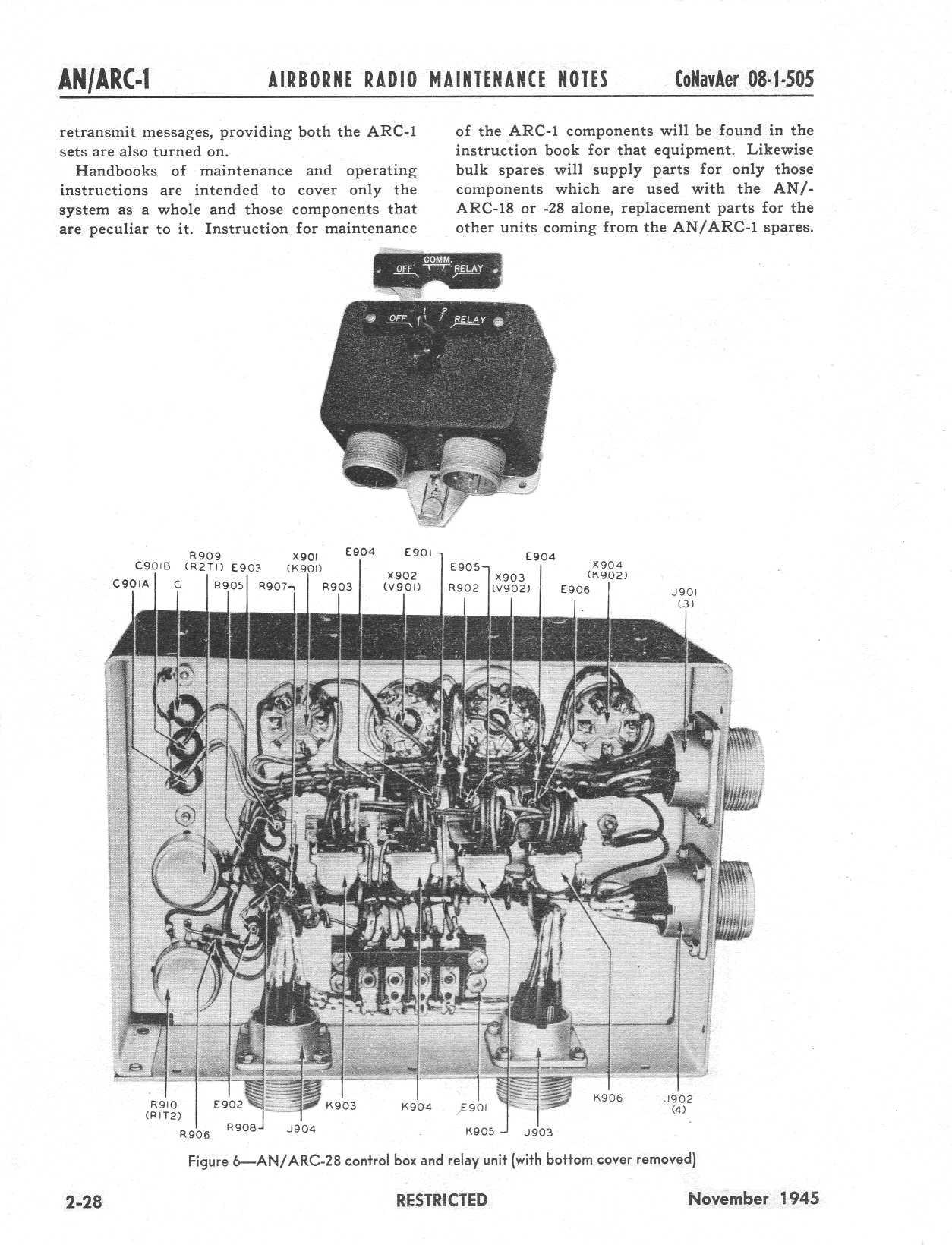 ARC-18 relay