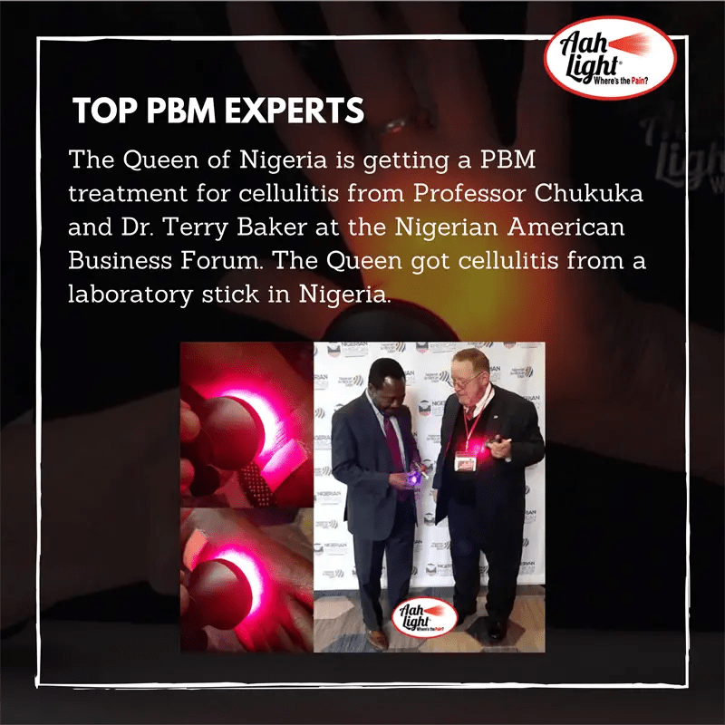 PBM Light Therapy for healing deeper AAH Light