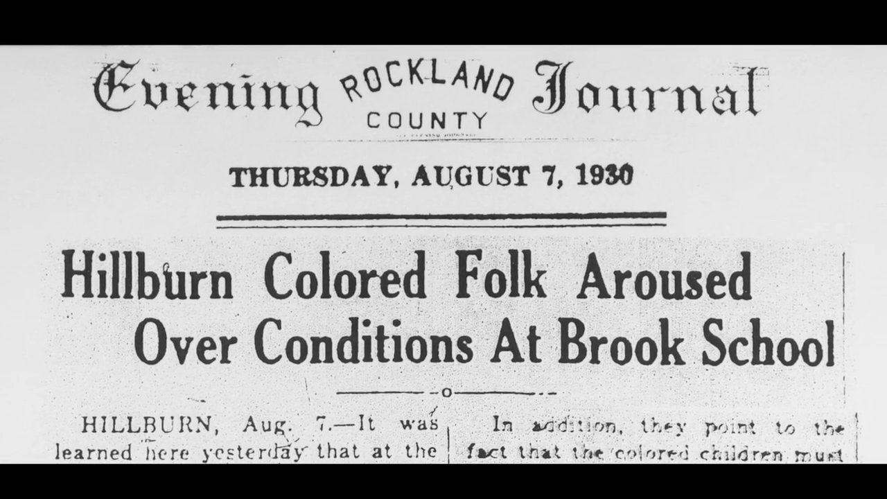 Two Schools in Hillburn A Documentary AAHS of Rockland