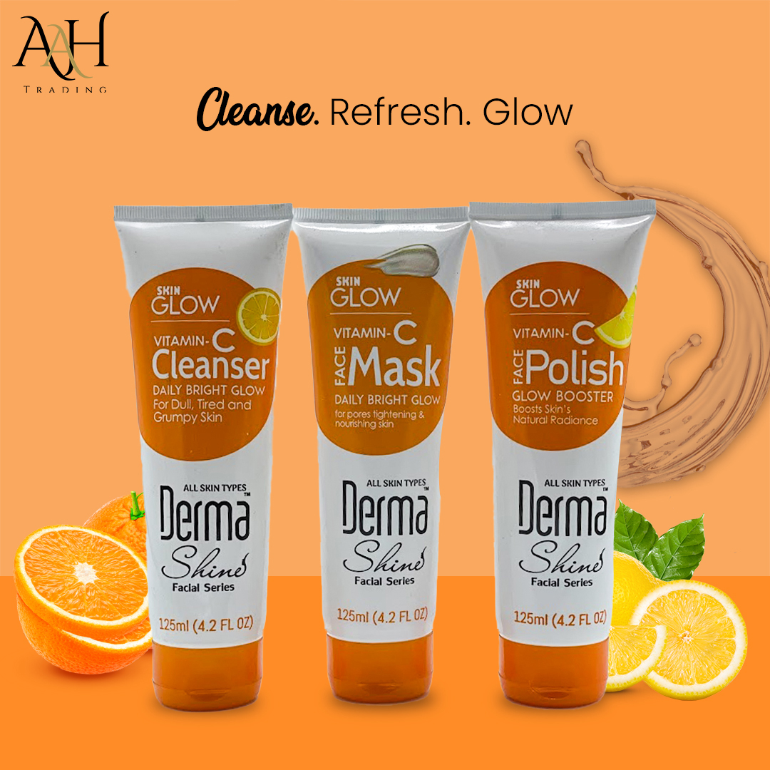 Derma Shine Skin Grow VitaminC Cleanser AAH TRADING