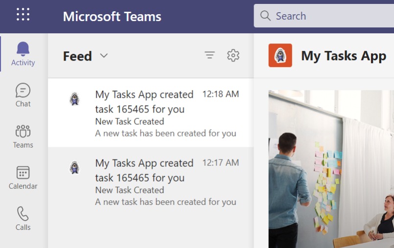 Teams Activity Notifications using Azure Services · Aakash Bhardwaj