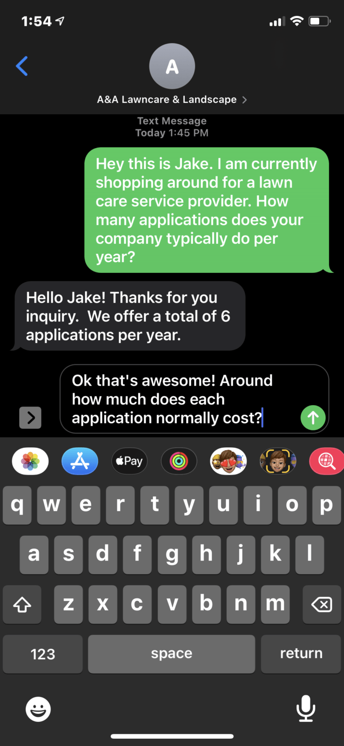 You Can Now Text Us When You Can Call or Don’t Want To Call. See How It