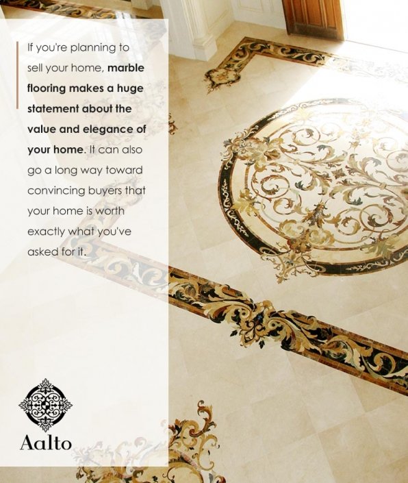 Biggest Advantages of Marble Flooring Aalto® Marble Inlay
