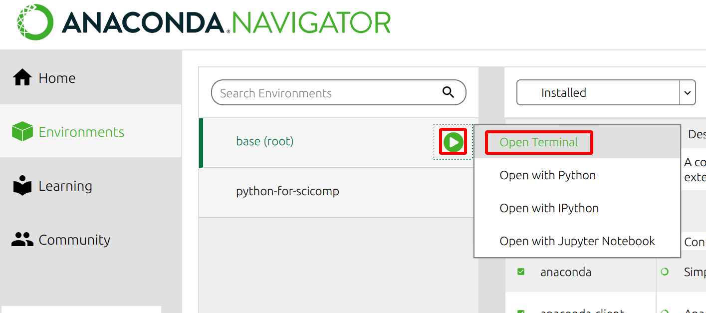 Software installation — Python for Scientific Computing