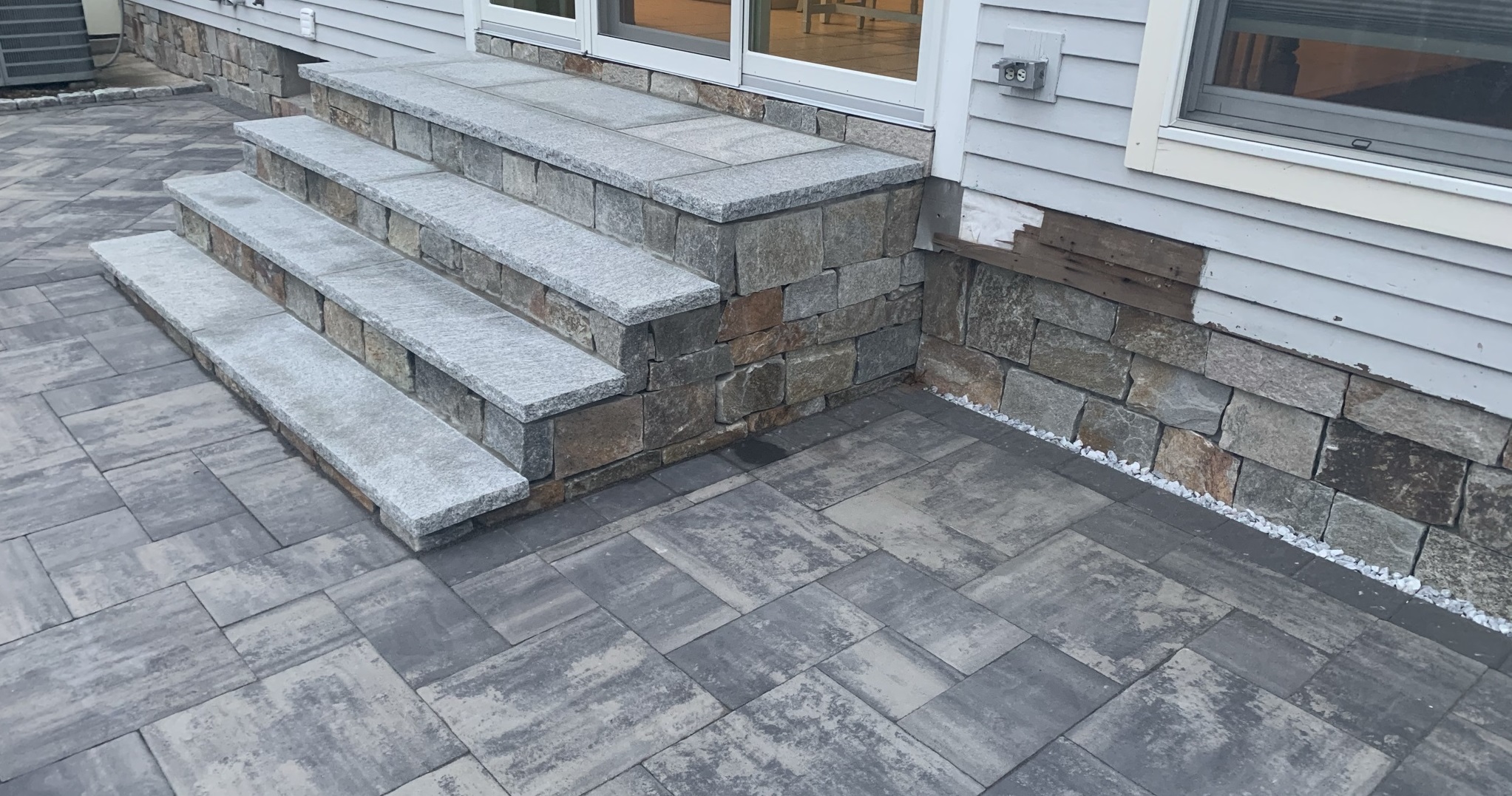 Wethersfield, CT Stone Masonry Steps Install or Repair