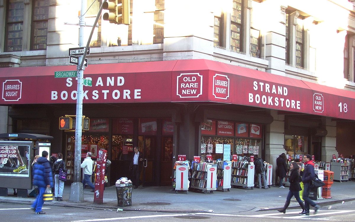 Car Rental New York City and the Strand Bookstore