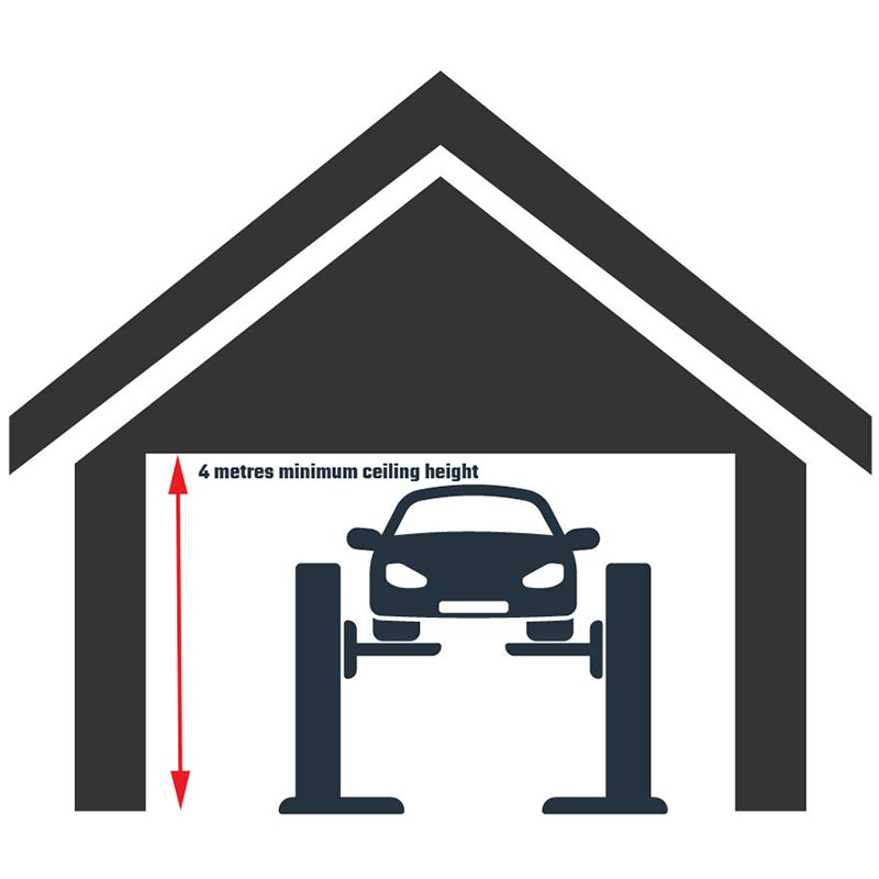 Minimum Ceiling Height For Automotive Lift Shelly Lighting