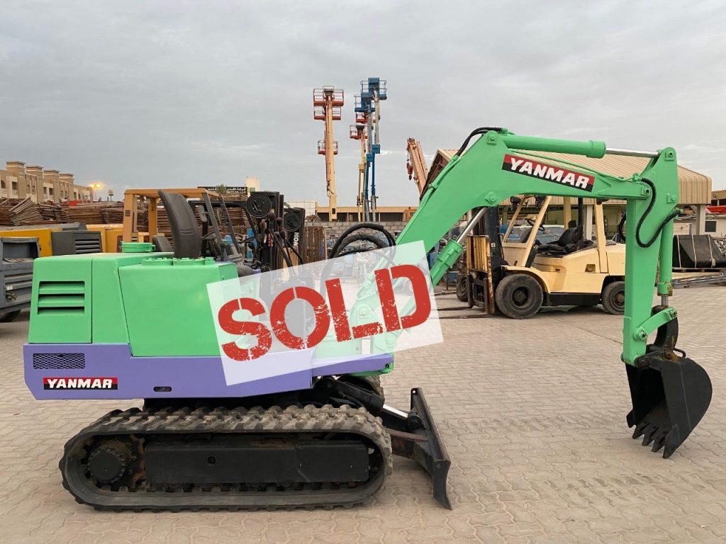 Used Mini Excavators For Sale in Dubai Anwar Al Quds Machinery