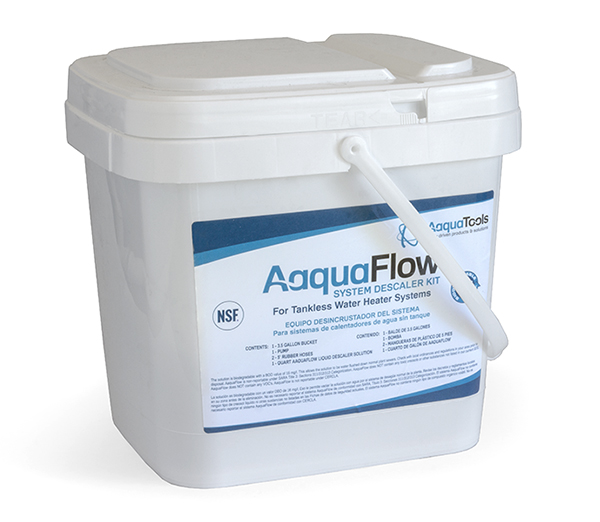 AaquaFlow System Descaler Kit for Tankless Water Heater Systems