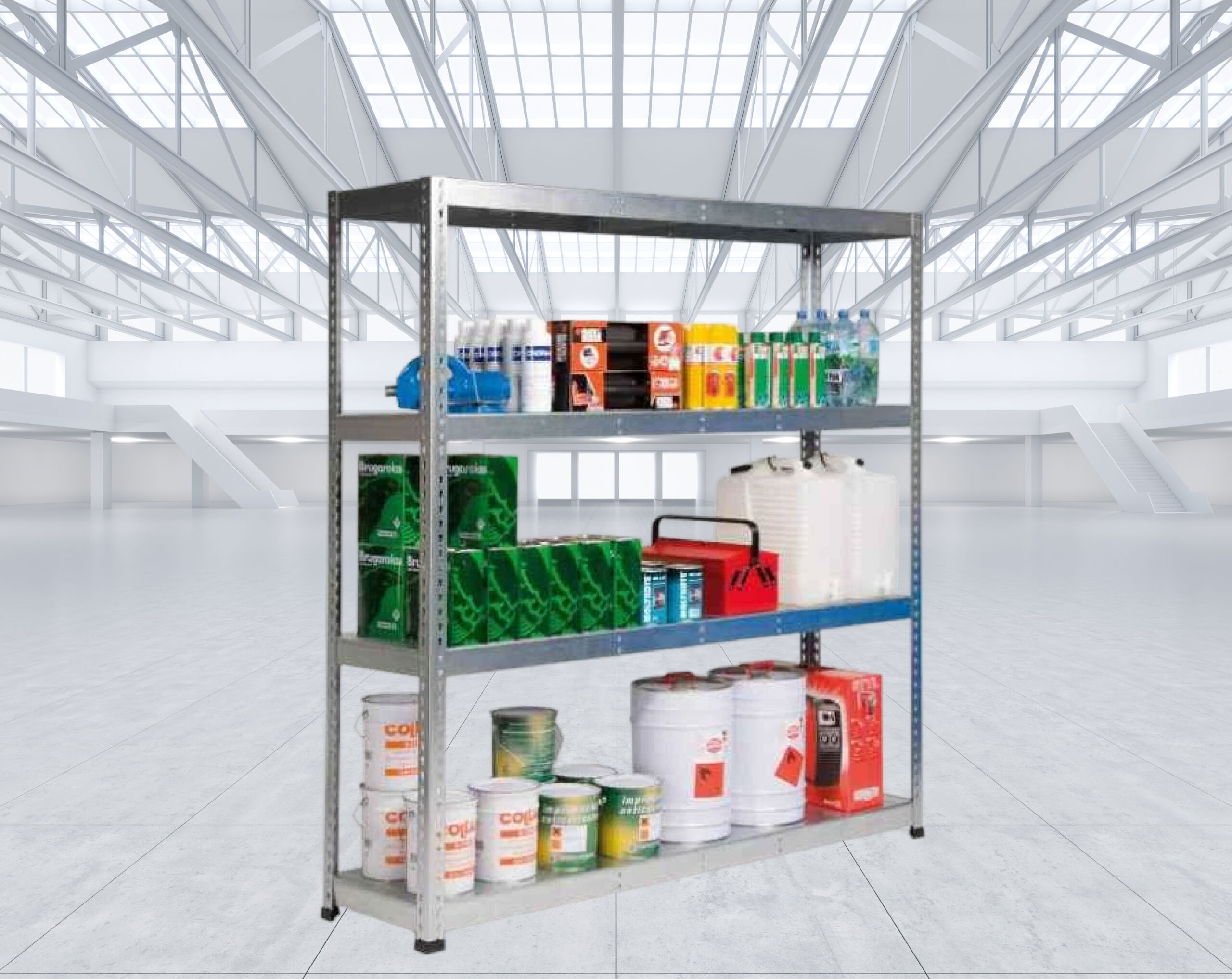 Types of Boltless Shelving Available from All American Rack Company A&A Boltless Rack and