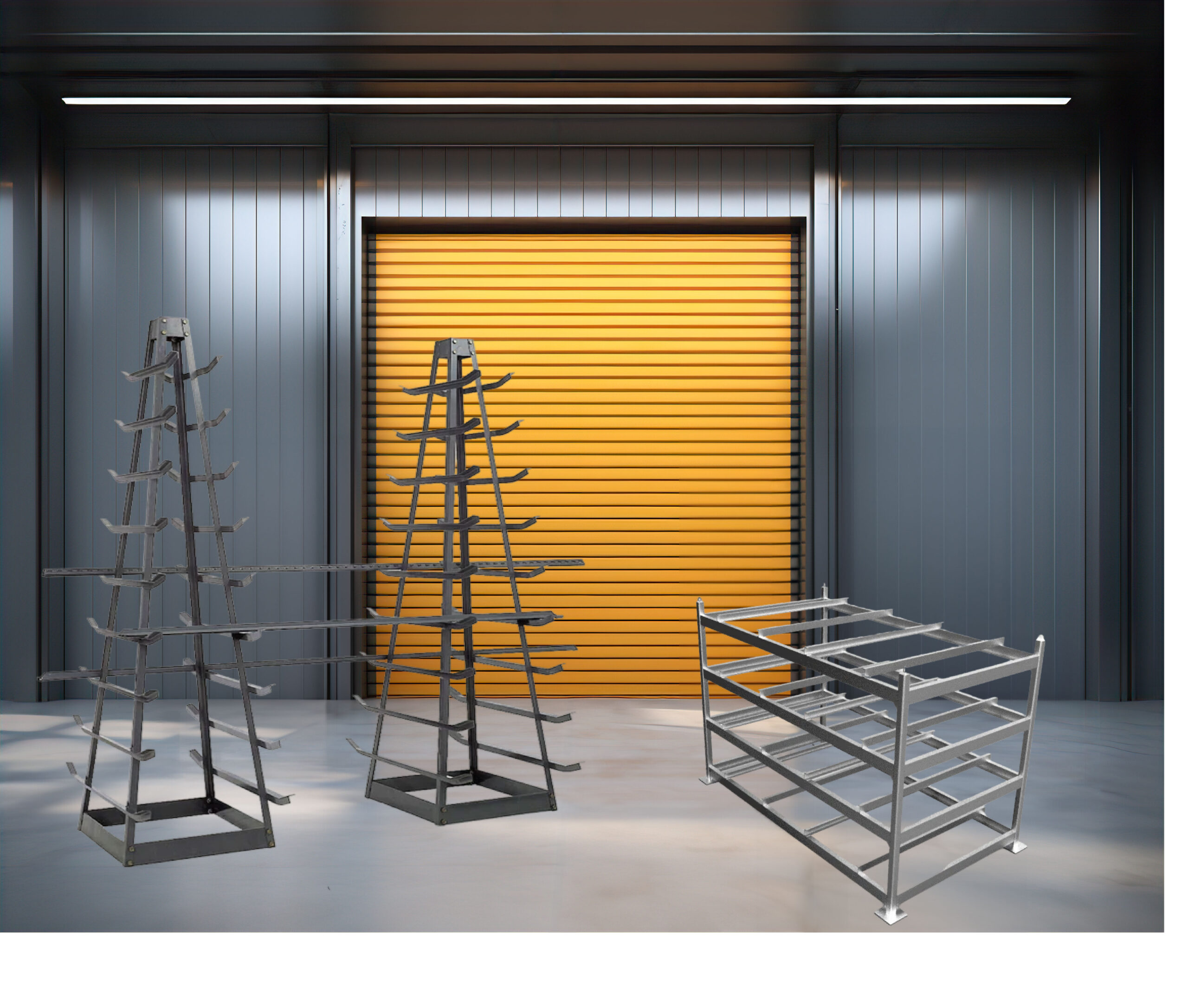 Horizontal and Vertical Storage Rack A&A Boltless Rack and Shelving