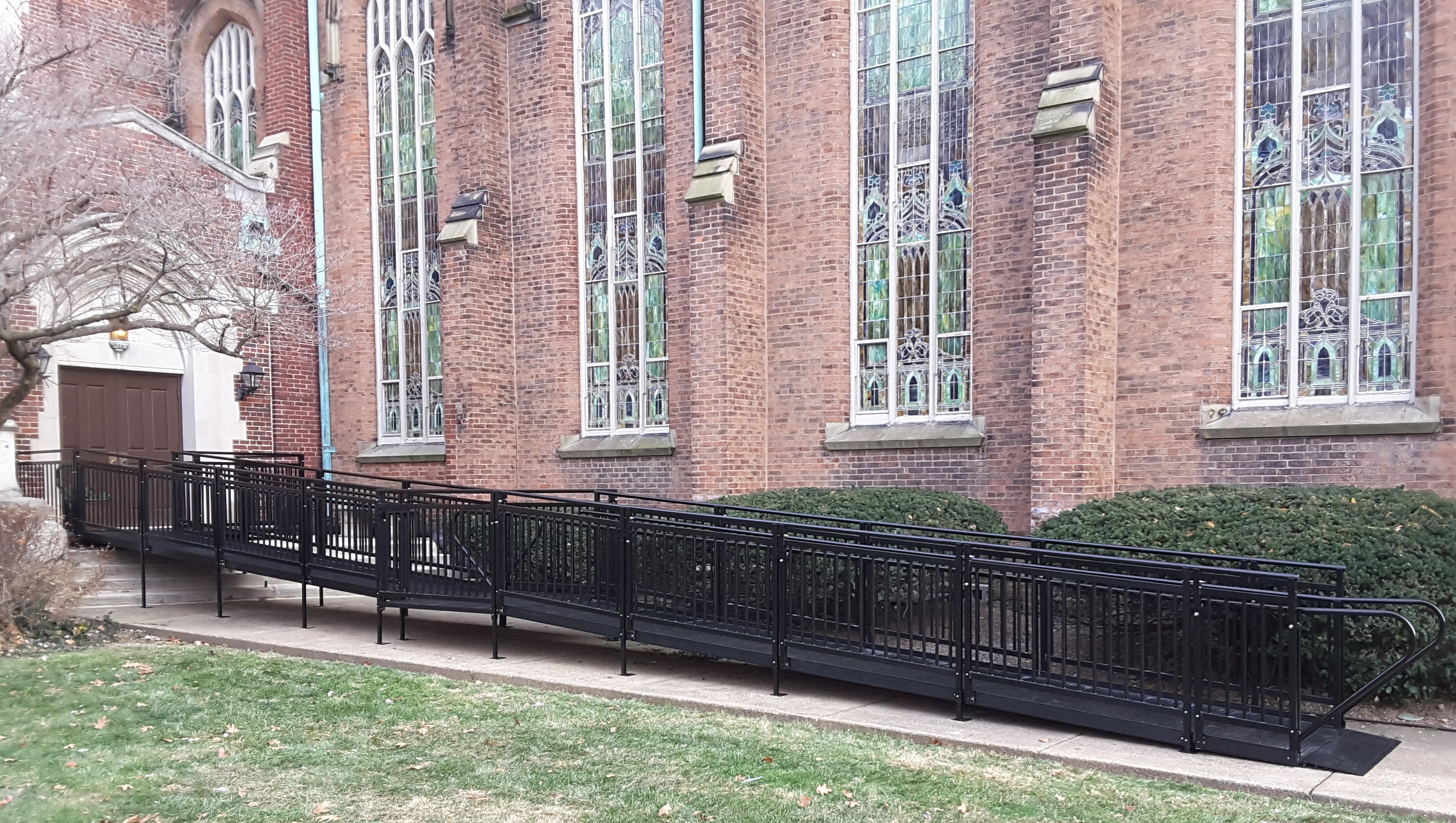 New Commercial Ramp Church zoom American Access Ramps