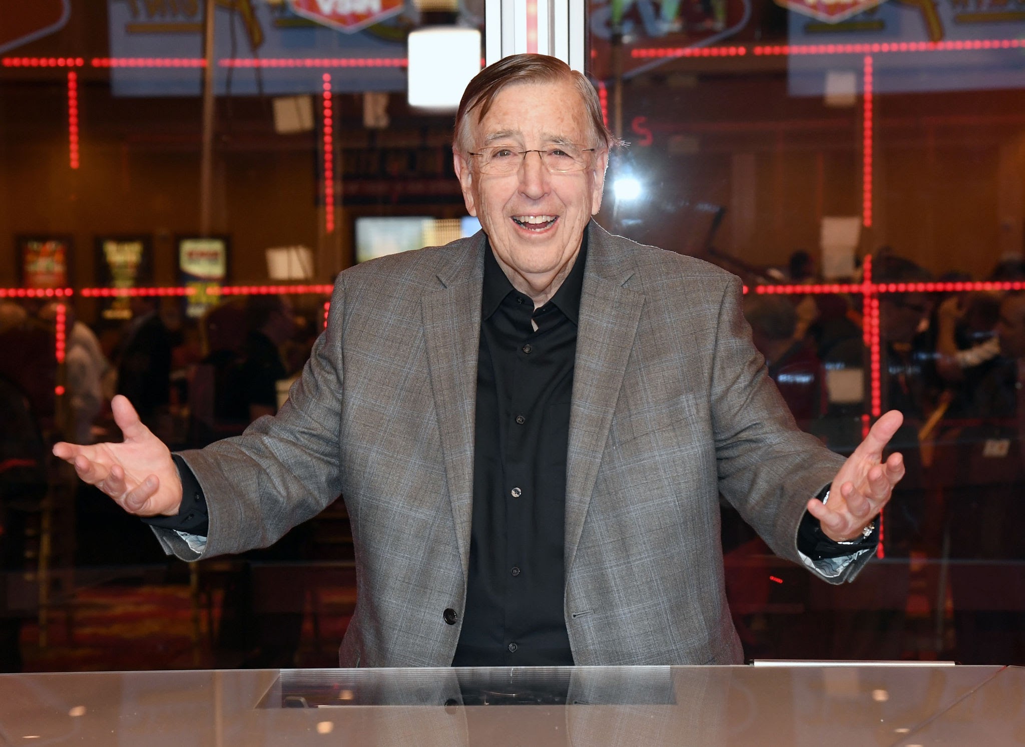 Brent Musburger And Al Bernstein Unveil Broadcasting Studio For VSiN