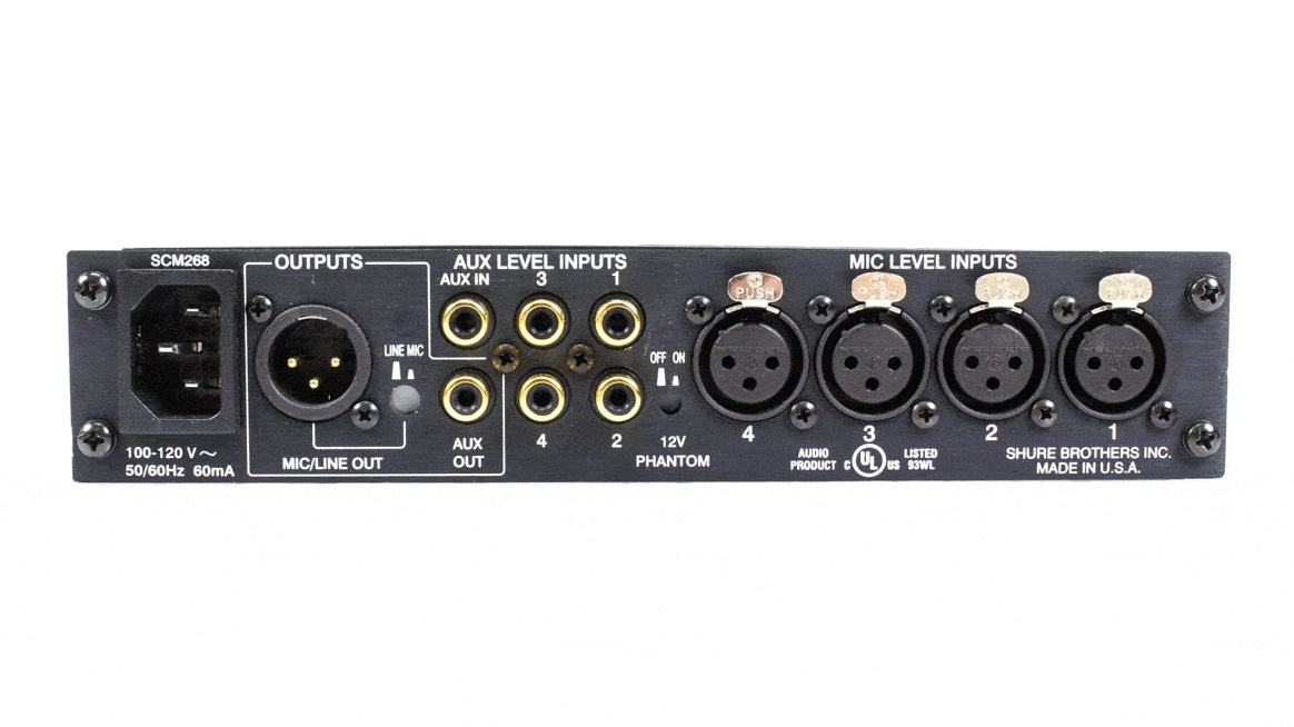 Shure SCM268 Rental | Borrow Shure SCM268