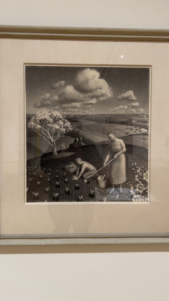 Study for Spring in the Country by Grant Wood