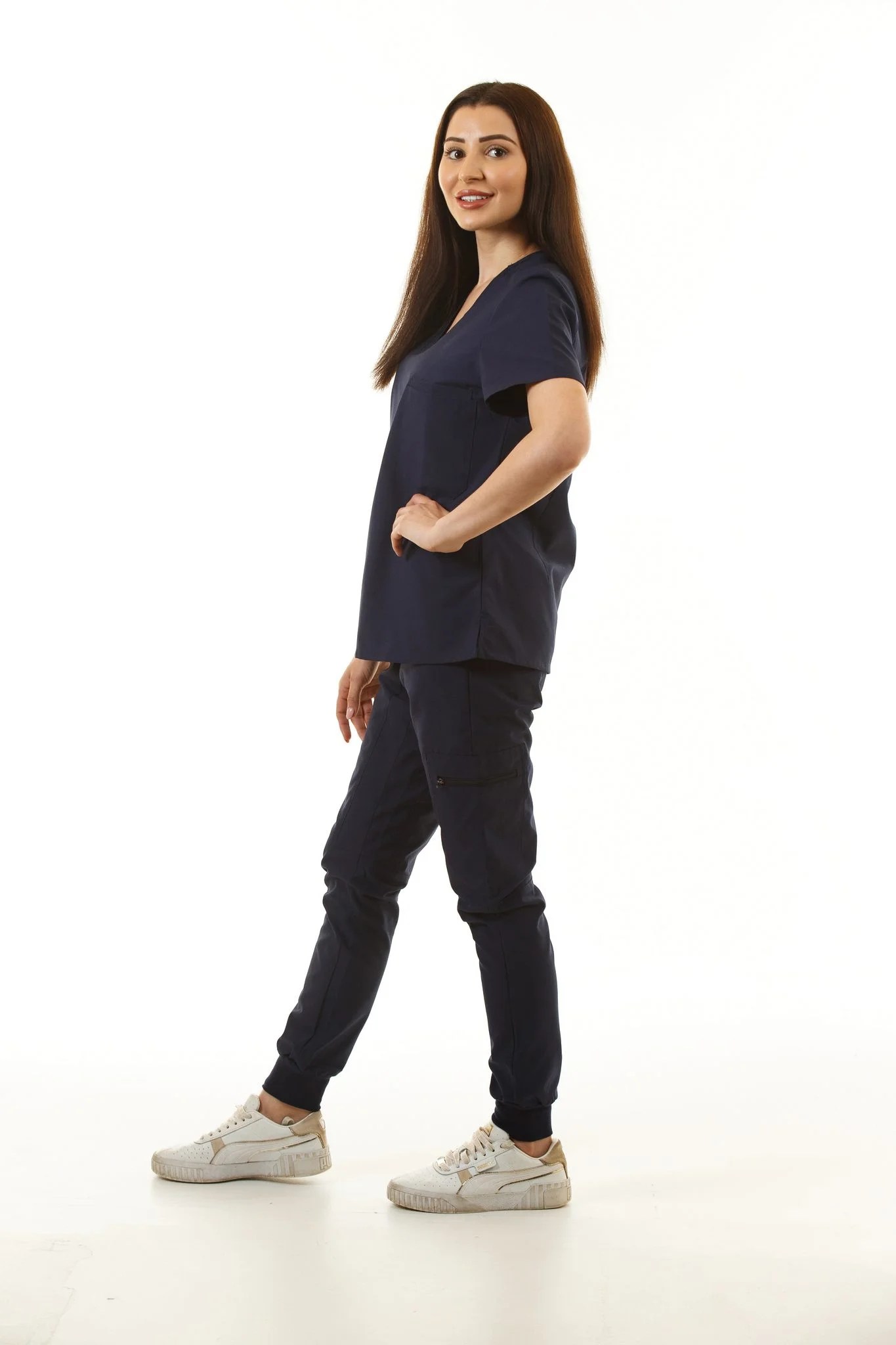 Jogger Scrub Pants Navy Blue Aaron & Smith