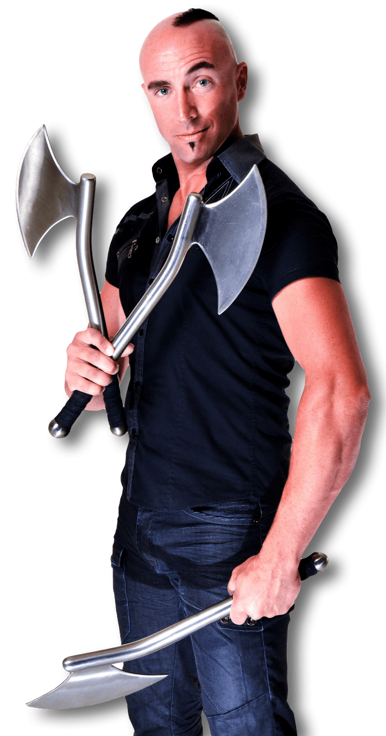 Aaron Bonk Danger Juggling Whip Artist