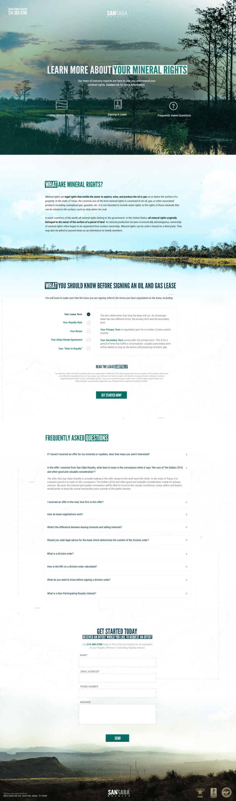 San Saba Royalty Aaron Landry