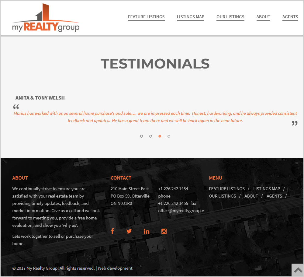 My Realty Group Design Solutions by Aaron Vanderweerd