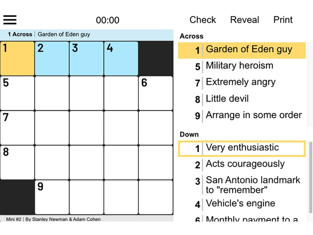 AARP Crossword Online Play Free Daily Crossword(09)