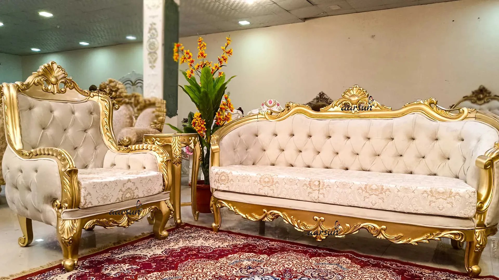 Finest Sofa Set design for royal homes Brand Aarsun