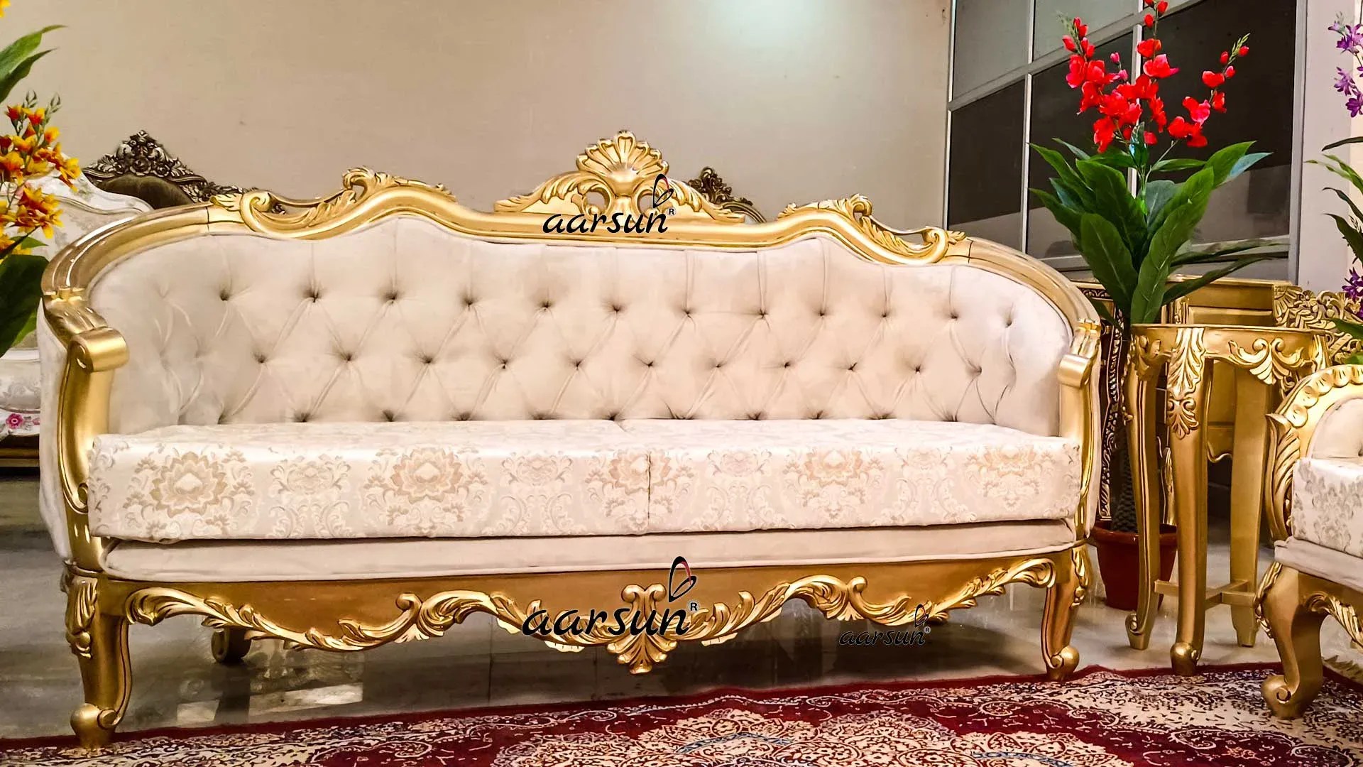 Finest Sofa Set design for royal homes Brand Aarsun