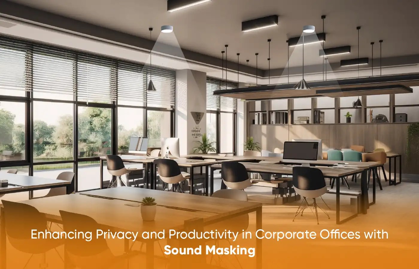 Enhancing Privacy and Productivity in Corporate Offices with Sound