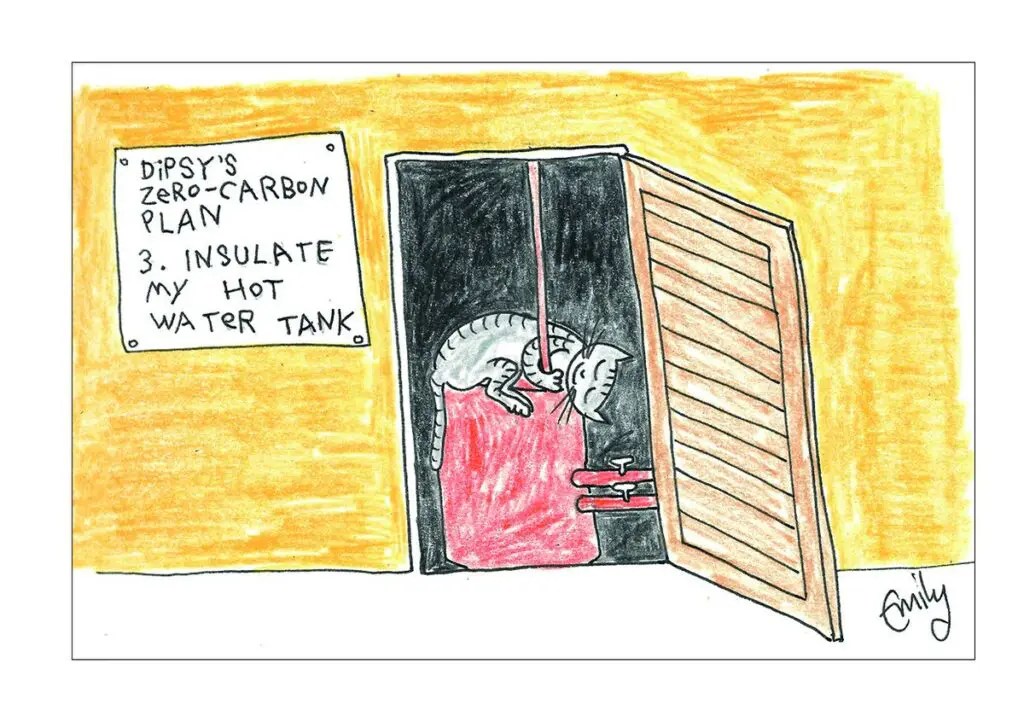 3. Insulate my hot water tank Awel Aman Tawe