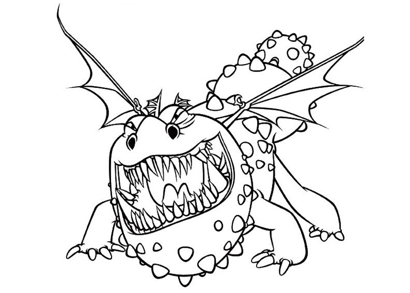 Dragons (13) Ausmalbilder kostenlos
