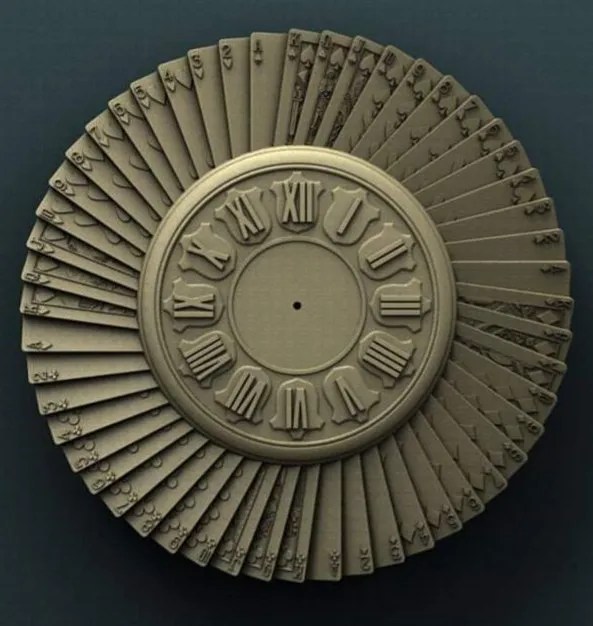 Clock & Cards All American Woodworks