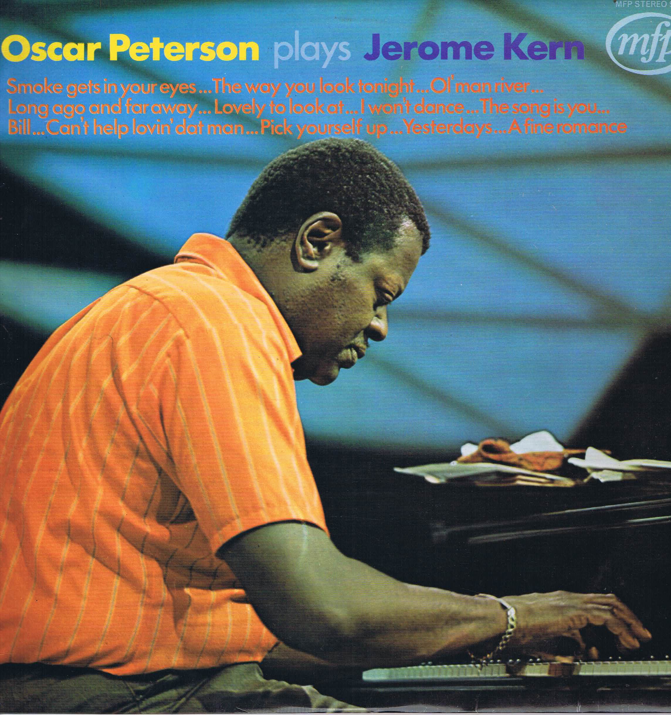 Oscar Peterson Plays Jerome Kern MFP 5212 LP Vinyl Record • Wax