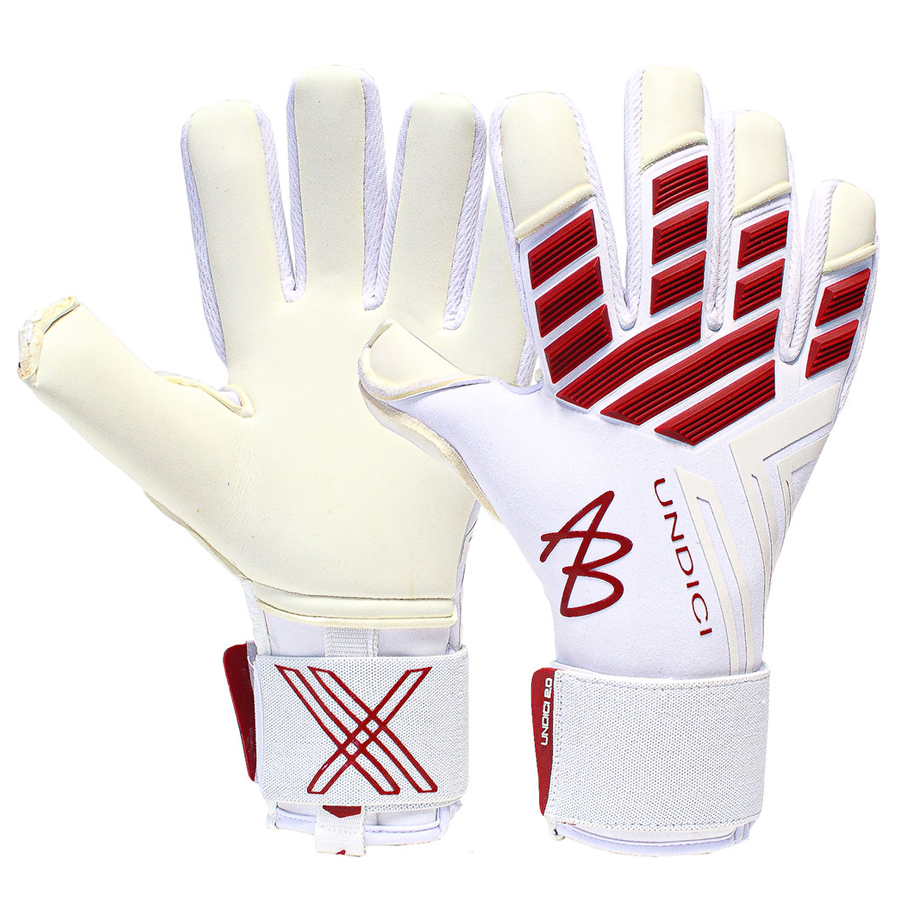 AB1 Undici 2.0 Bianco VMS Goalkeeper Gloves AB1GK