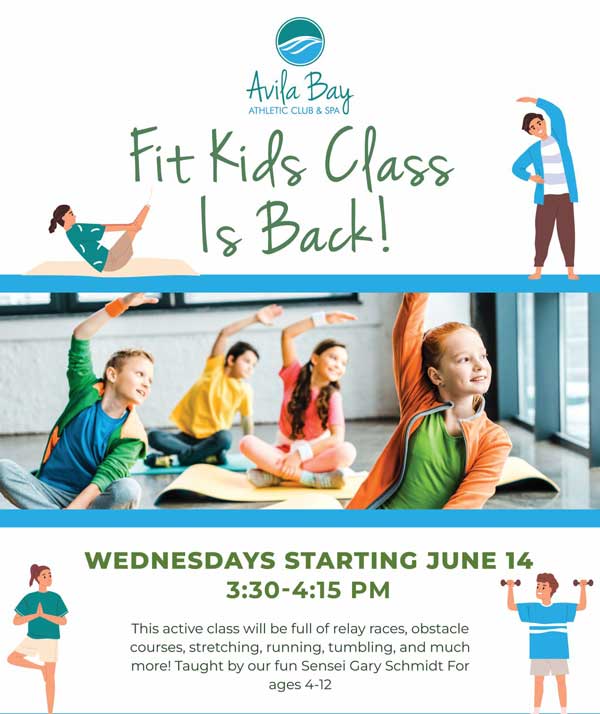 Avila Bay Athletic Club & Spa View Announcement 6/20/2023 June Newsletter 2023