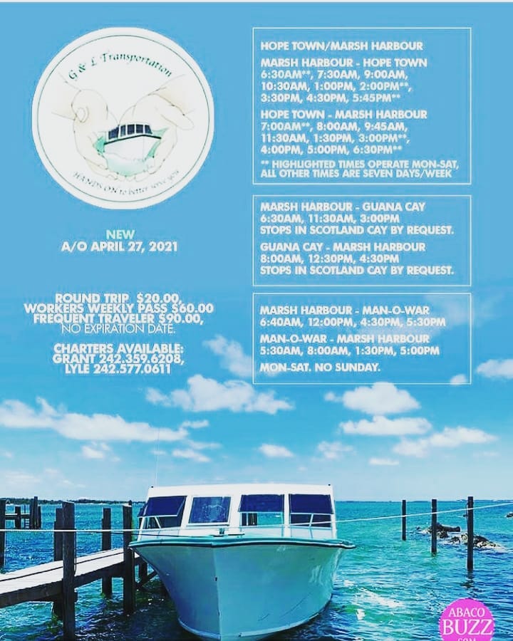 Ferry Services In Abaco - Abaco Sun