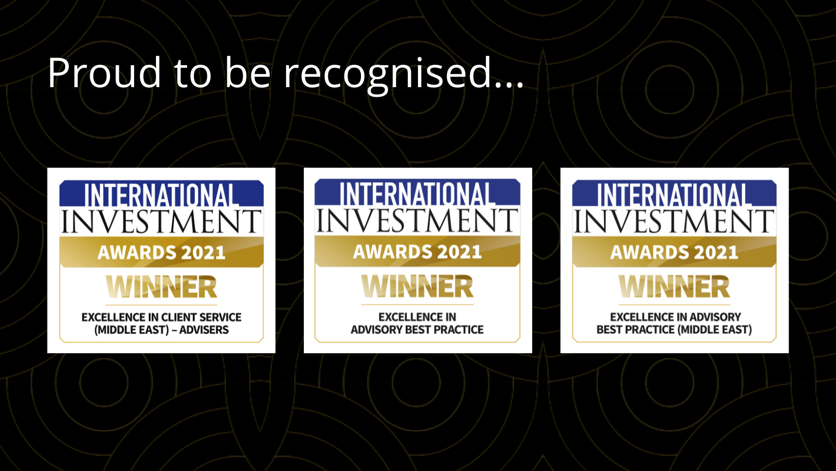 International Investment Awards 2021 Abacus Financial Consultants