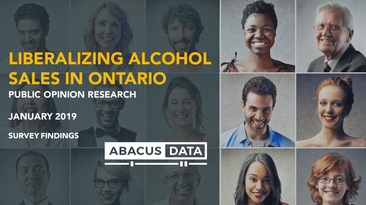 Beyond the LCBO? Broad support for Liberalizing Alcohol Sales in