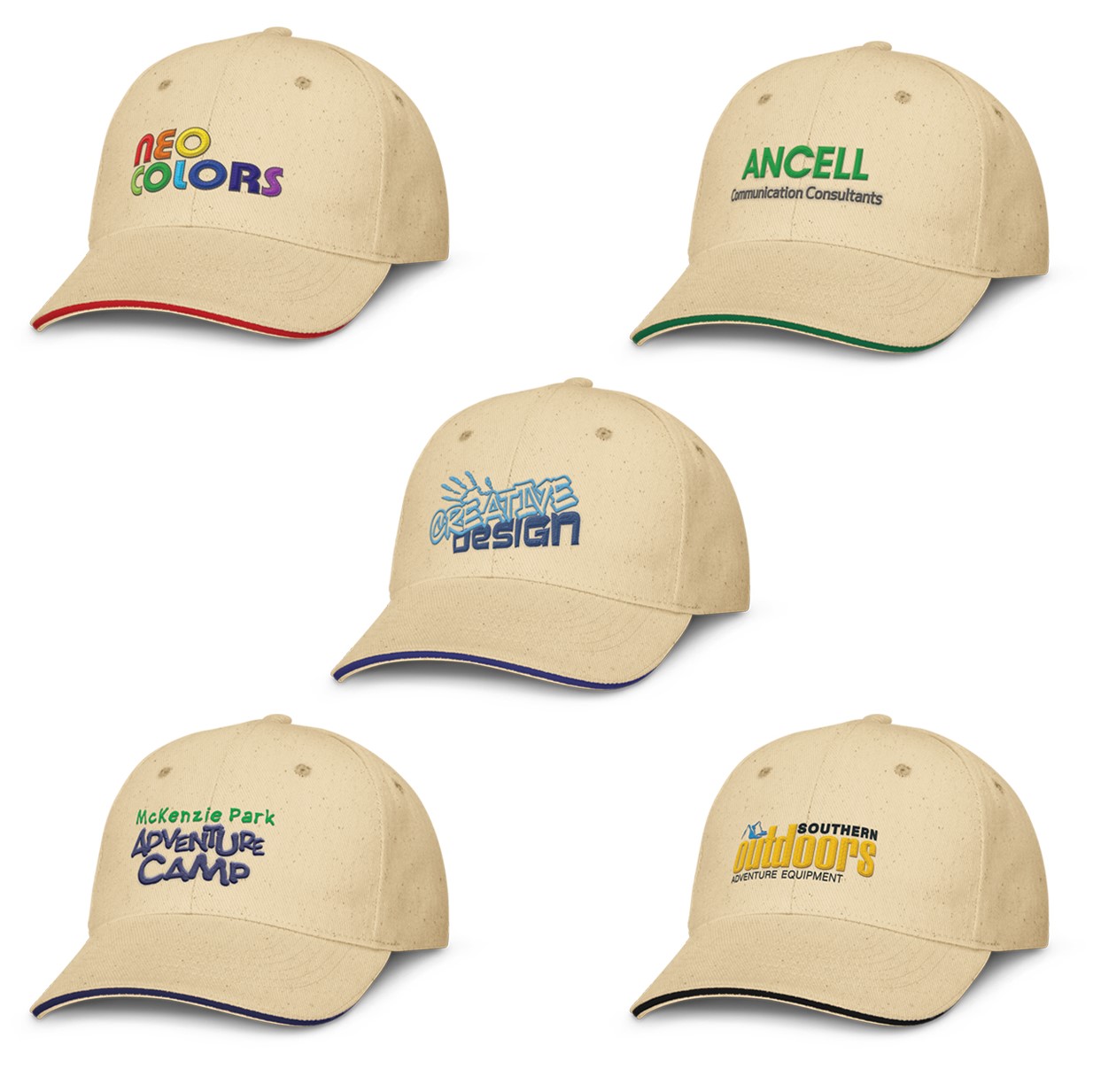 Radical Bay Caps Custom Printed Caps Abacus