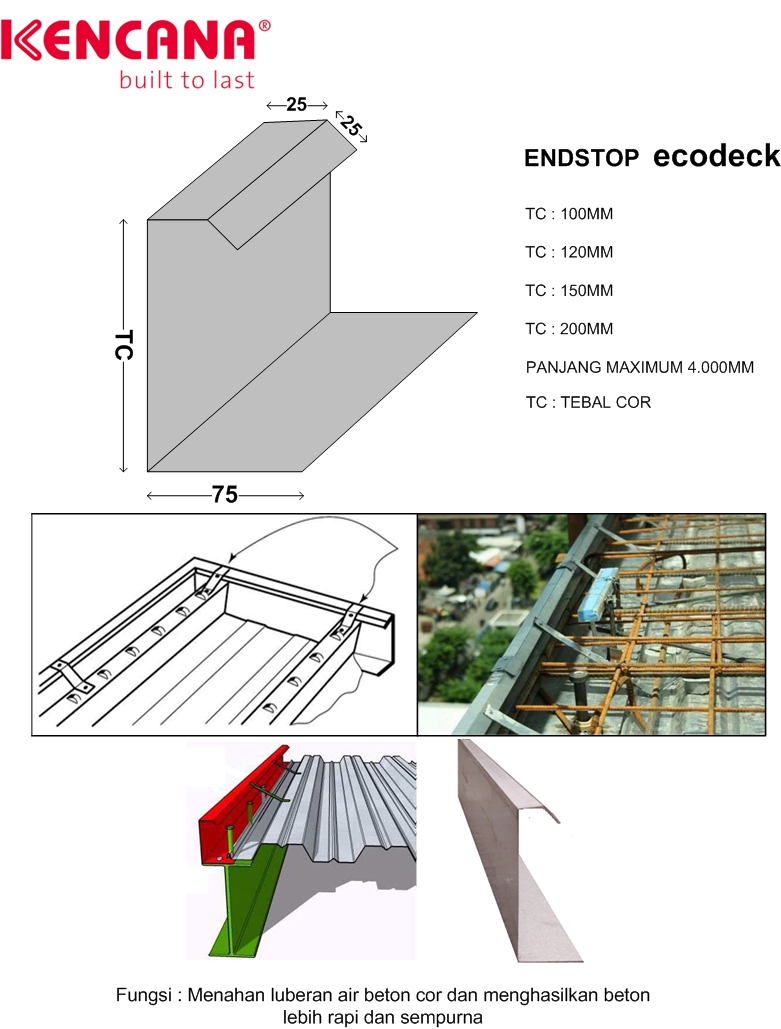 ENDSTOP BONDEK | PT. Abadi Metal Utama