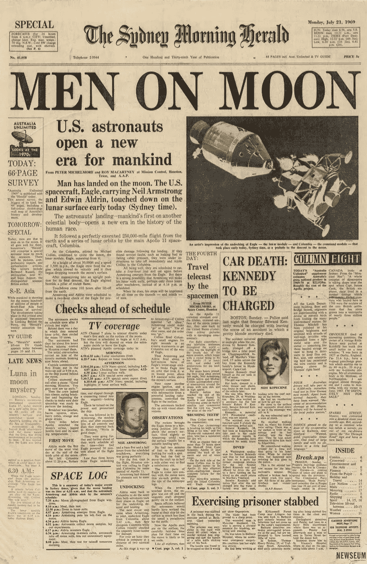 40 Newspaper Front Pages That Shows How the World Reacted to the Apollo
