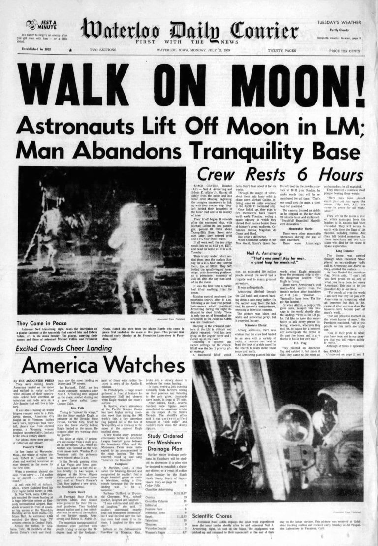 40 Newspaper Front Pages That Shows How the World Reacted to the Apollo
